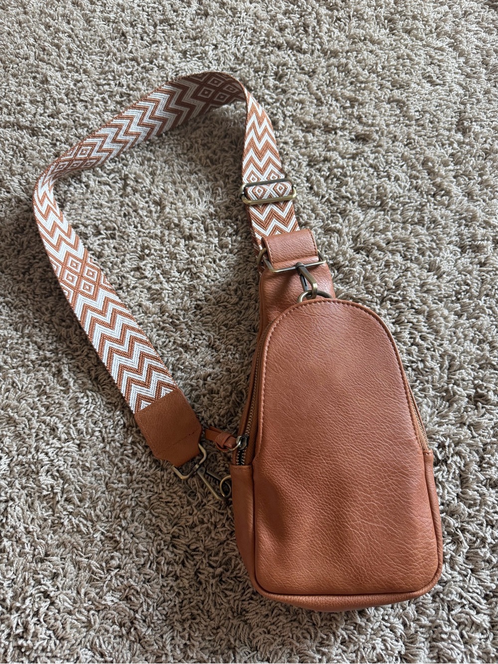 Anthropologie Sling Bag w/ adjustable strap